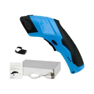 Imagem de Tesoura Elétrica Sem Fio Para Costura Com Carregamento USB Para Cortar
