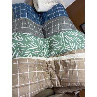 Imagem de Coberdrom Micropercal Sherpa 180 Fios Queen Cores Sortidas - Tuca Casa