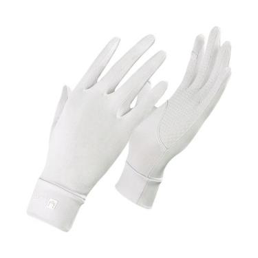 Imagem de Luvas De Proteção UV Para Mulheres E Homens, Finas, De Seda Gelada, An