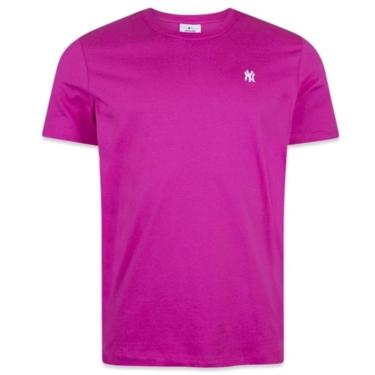 Imagem de Camiseta New Era MLB New York Yankees Rosa-Masculino