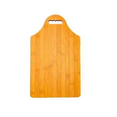 Imagem de Tábua Corte Carne Churrasco Alça Cozinha Frios Mesa Retangular Verdura