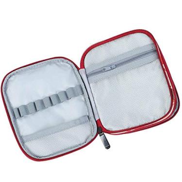 Imagem de Naroote Bolsa de Armazenamento de tricô, à Prova D'água, Gancho de crochê, Agulhas de tricô para Suéter, lã, Sala de Armazenamento, Caixa de de Viagem, Material 600d (Material de proteção ambiental 600D 3)