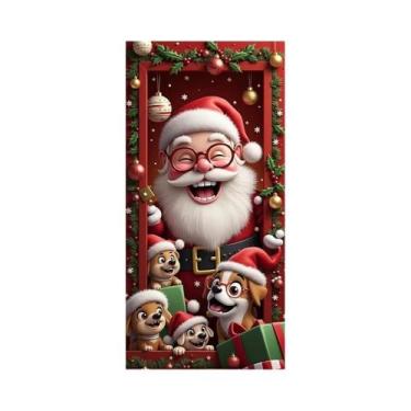 Imagem de Banner De Natal Infantil Com Tema Casa De Biscoito E Papai Noel, Desig