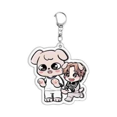 Imagem de Chaveiro De Acrílico Fofo De Desenho Animado Stray Kids - Pingente De 