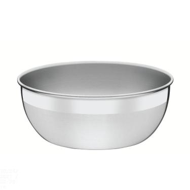 Imagem de Pote Tramontina Freezinox Redondo Em Aço Inox Com Acabamento Fosco Sem Tampa 25 Cm 4,2 L Tramontina