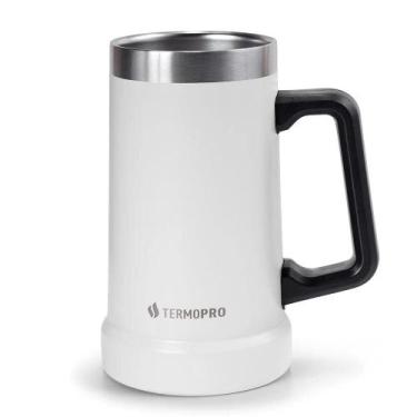 Imagem de Caneca termica para cerveja 709ml - white - TERMOPRO GRUPO MIX