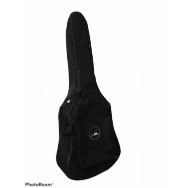 Imagem de Capa Bag Para Violao Folk Extra Luxo - log bag