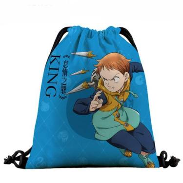 Imagem de Mochila com cordão Anime Sevens Deadlys Sins com impressão 3D - yiweis