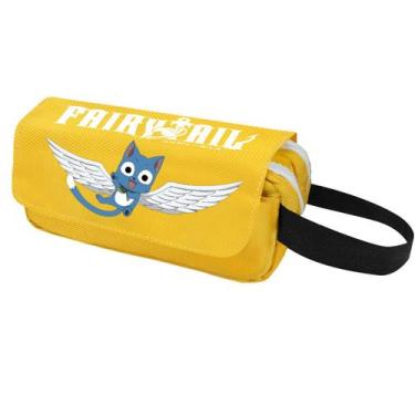 Imagem de Bolsa de lápis Fairy Tail Happy Big Capacity Nylon impermeável - yiwei