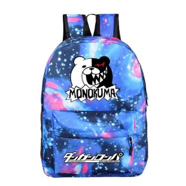 Imagem de Mochila escolar Monokumass Anime para crianças e crianças - yiweisai