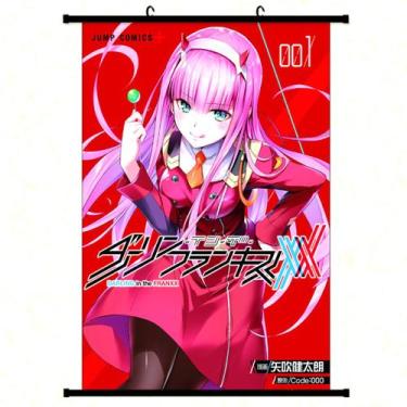 Imagem de Pintura de parede em tela Darlings in Franxxs Zeros Twos Anime - yiwei