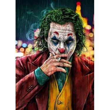 Imagem de Pôster de pintura de parede em tela Jokers Anime 40x50cm - yiweisai
