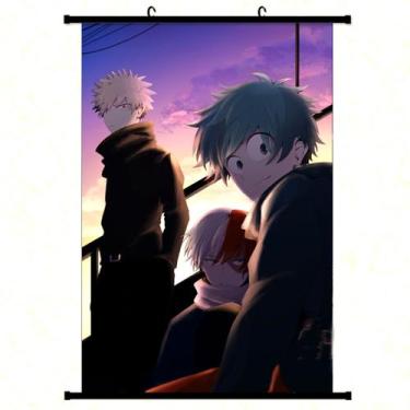 Imagem de Pôster de decoração de parede My Hero Academia Midoriya Todoroki - yiw