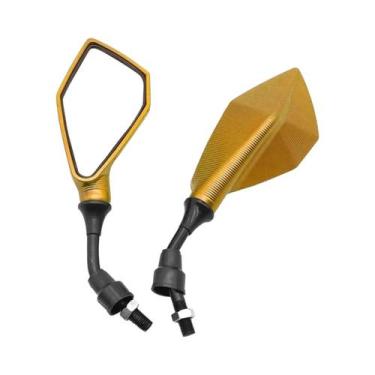 Imagem de Espelho Retrovisor Universal M10 Para Motocicleta, Peças De Substituiç