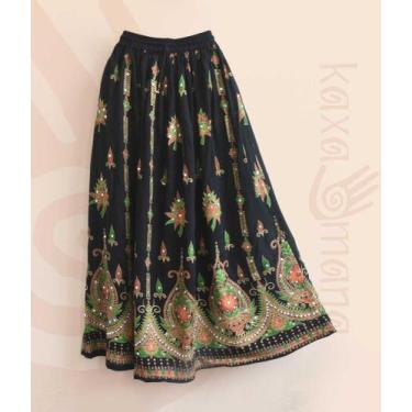 Imagem de Saia Longa Indiana Étnica Boho Hippie SCSA002, Scsa002, 28