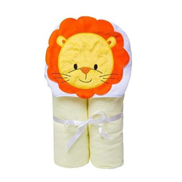 Imagem de Papi Textil Toalha De Banho Felpuda Bichinhos Papi Toys C/Capuz Bord. 90Cm X 70Cm Contem 01 Un