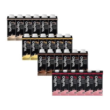 Imagem de Kit Bebida Láctea UHT YoPRO 15g de Proteínas-Unissex