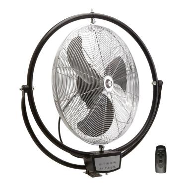 Imagem de Ventilador Parede Preto 50cm 127v Turbo - Comfort