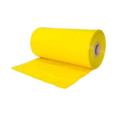 Imagem de Lona Plástica Amarelo Construção Reforma Obra Grossa 4m X 2m - R2 Plas