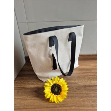 Imagem de Bolsa de Praia Feminina Grande - Tendência Verão - DailaMuniz Moda Pra