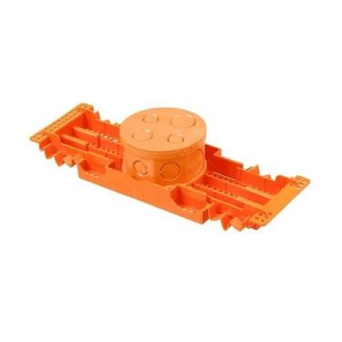 Imagem de Caixa Octogonal Fundo Móvel com Suporte para Lajota Tigre