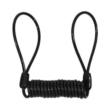 Imagem de Trava De Disco Antifurto Para Moto Com Alarme, Cabo De Lembrete E Bols