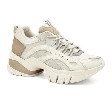 Imagem de Tênis Feminino Ramarim Casual Conforto Esportivo Cores Claras -, Ouro 