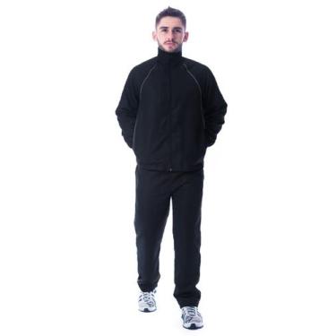 Imagem de Agasalho Masculino Tactel Calça E Jaqueta Forrado Esportivo - Butu Bir