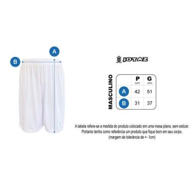 Imagem de Calção de Futebol Short Corrida Masculino Preto - JOTAZ, G, Preto