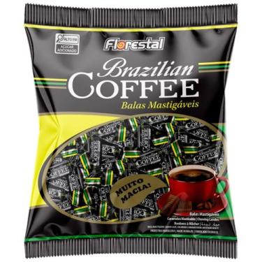 Imagem de Bala Mastigavel Brazilian Coffe Florestal 500G
