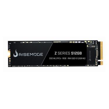 Imagem de SSD Rise Mode Gamer M.2 Z Series, 512GB, M.2, NVMe, Leitura: 3100MB/s e Gravação: 1800MB/s-Unissex