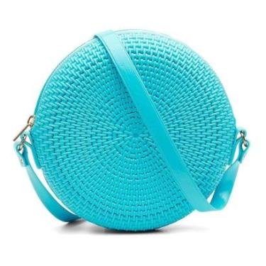 Imagem de Bolsa Feminina Transversal Pequena de Lado Redonda Quebeck VK-Feminino