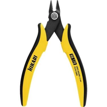 Imagem de Alicate de Corte HK-170 para Fios Finos Metálicos e Rebarbas de Plástico com Lâmina HRC-50 Rente Hikari