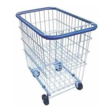 Imagem de Carrinho com Bandeja G3 com Capacidade de 300L em Aço Carbono SAE 1020 Galvanizado Prata Premium Colchões