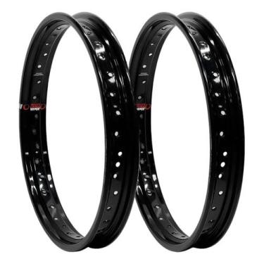 Imagem de Par Aros Viper Vpr 18x1.85 18x1.60 Titan Fan 150 Start 160