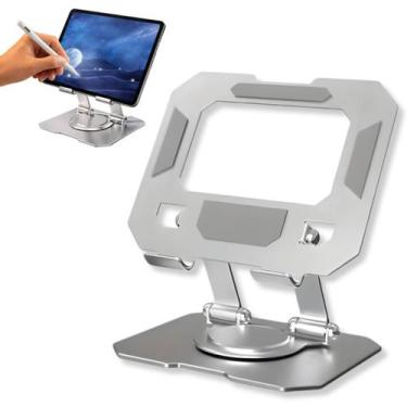 Imagem de Suporte Giratório 360 em Alumínio para Tablet Samsung Galaxy Tab A9+ M