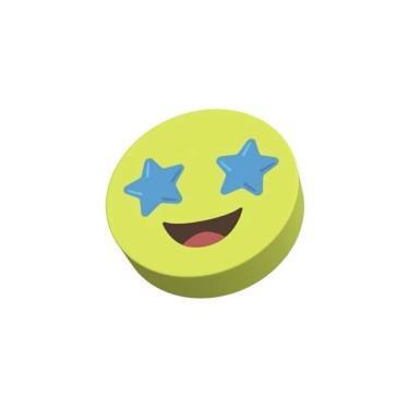 Imagem de Borracha Mercur Sentimentos com Formato Oval para Correções Precisas e Mensagens Positi...