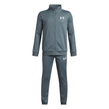 Imagem de Conjunto de Agasalho Under Armour Knit Suit Infantil, Azul, M