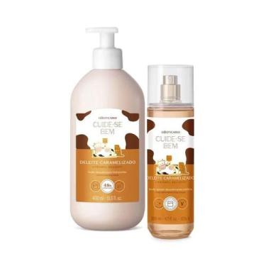 Imagem de Kit Cuide se Bem Deleite Caramelizado Body Splash 200ml Loção Corporal