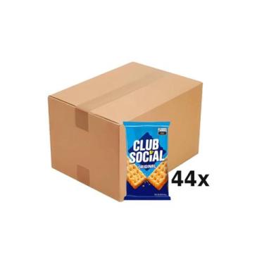 Imagem de Biscoito CLUB SOCIAL Original 144g Caixa com 44 Unidades