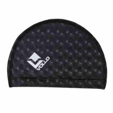 Imagem de Touca de Natação Pu Vollo 3D Swim Cap, Preto