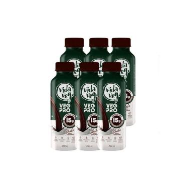 Imagem de Shake Veg Pro Bebida De Aveia Vida Veg Chocolate 6 unid-Unissex