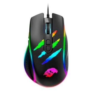 Imagem de Mouse Gamer K-Mex M538 Garra - 7200dpi - RGB - 6 Botões - Preto - M538