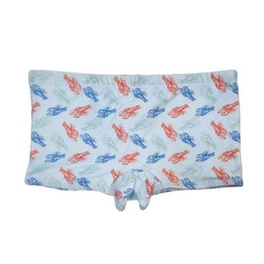Imagem de Sunga Boxer - Orange Blue Lobster - Banho Maria, 8