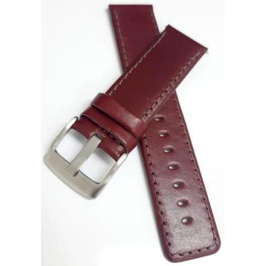 Imagem de Pulseira couro smart watch e relógios com pino saque rápido.LC93 - Ost