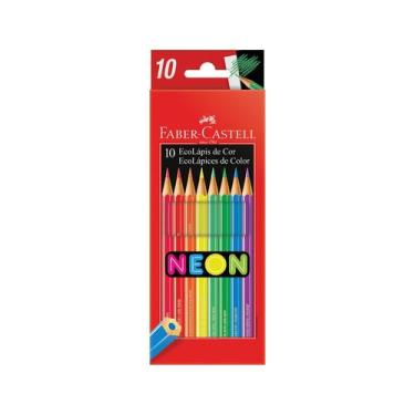 Imagem de Lápis De Cor 10 Cores Neon Profissional - Faber Castell