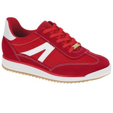 Imagem de Tênis Vizzano 1450.102 Feminino Casual , 37, Vermelho, Branco, Vermelh