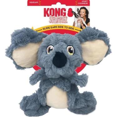 Imagem de Brinquedo Pelúcia Kong Scrumplez Koala Para Cães - Médio