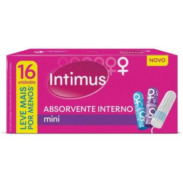 Imagem de Absorvente Interno Mini - Intimus 16 Unidades