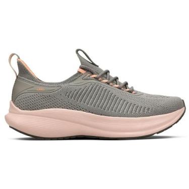 Imagem de Tênis Olympikus Adrena 2 Feminino, Cinza, Rosa, 36